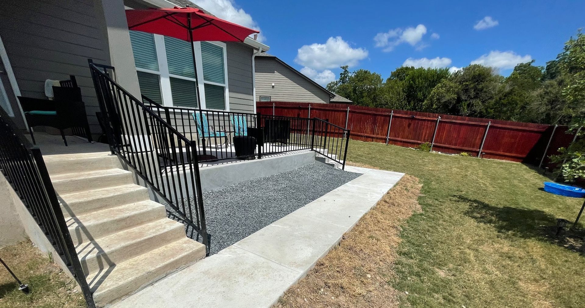 CONCRETE PATIO PROJECT — CTF Concrete project