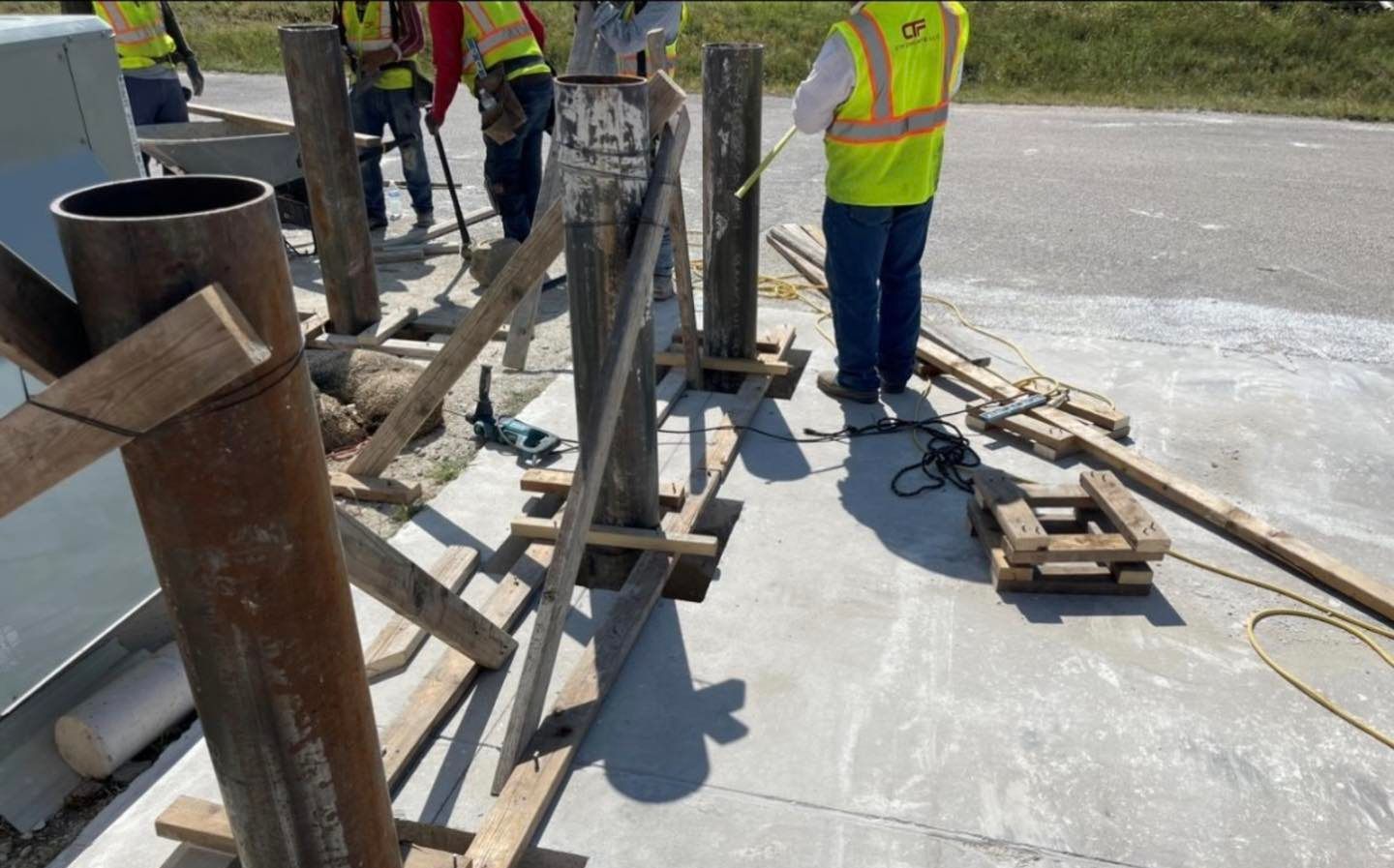 BOLLARD INSTALLATION PROJECT — CTF Concrete project